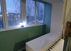 Утепление балкона, объединение с комнатой mobile