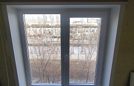 Двух створчатое окно в 5 этажный панельный дом tab